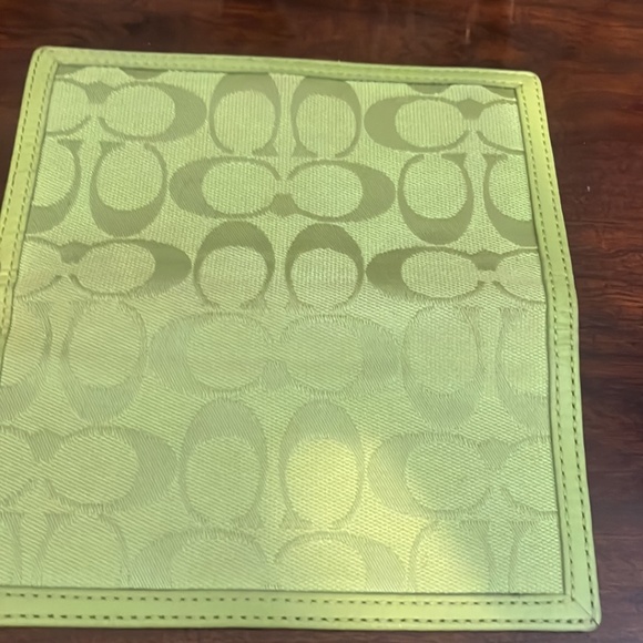 Coach summer fun wallet and checkbook holder as well! 2 Items. - Picture 4 of 6